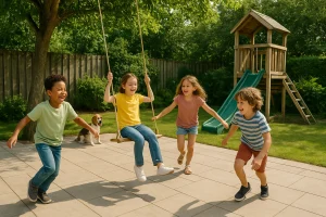 החצר כמרחב חברתי